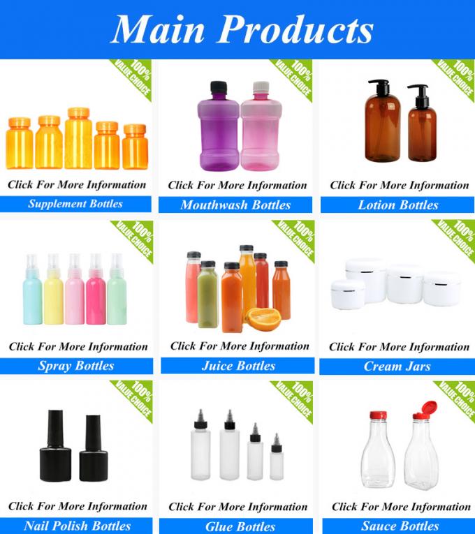 Botellas plásticas vacías con mejores ventas del polvo de talco del bebé de 60ml 120ml 240ml al por mayor