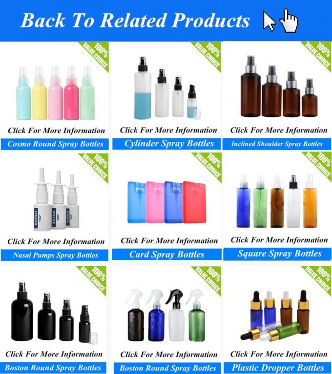 El claro con mejores ventas del animal doméstico heló el mini cuerpo plástico blanco del perfume del agua del salón brilla venta al por mayor de la preparación del pelo de la botella del espray