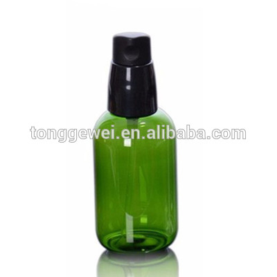 Venta al por mayor negra verde clara ambarina caliente de la botella de la bomba de la loción de la venta 50ml 80ml