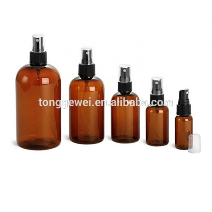 Venta al por mayor plástica ambarina de la botella del espray de la bomba de la loción del champú del animal doméstico con mejores ventas de 2oz 4oz 8oz 30ml 50ml 100ml 200ml 250ml 500ml