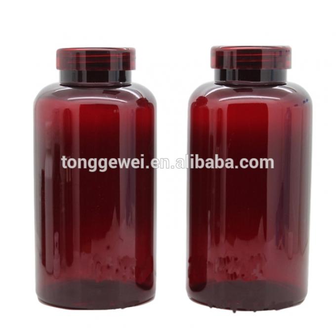 Negro claro ambarino del animal doméstico de alta calidad de 30cc 60cc 100cc 120cc 150cc 180cc 200cc 225cc 250cc 300cc para la botella vacía del suplemento