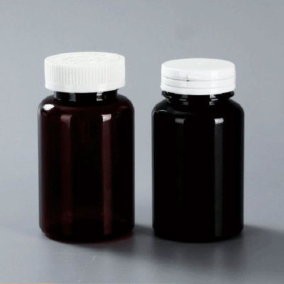 Health Care Brown Pet Bottle Medicine Packaging Bottle 200ml 225ml