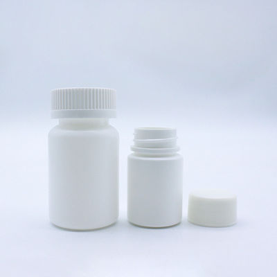 Hot Stamping HDPE Plastic Medicine Bottles Vitamin Supplement Packaging
