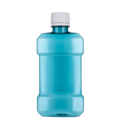 Botella plástica 120ml 4oz del enjuague del animal doméstico vacío transparente