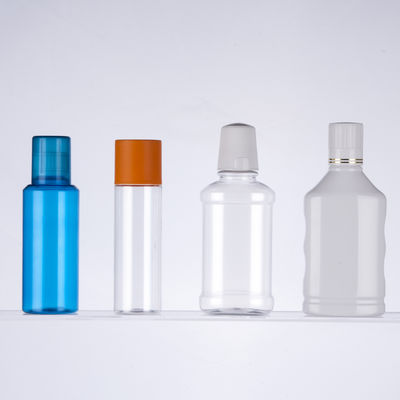 Color adaptable plástico de la botella 500ml del enjuague del ANIMAL DOMÉSTICO del tapón de tuerca