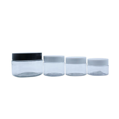 Máscara facial alrededor del ungüento plástico de los tarros de la boca ancha y de los tarros poner crema